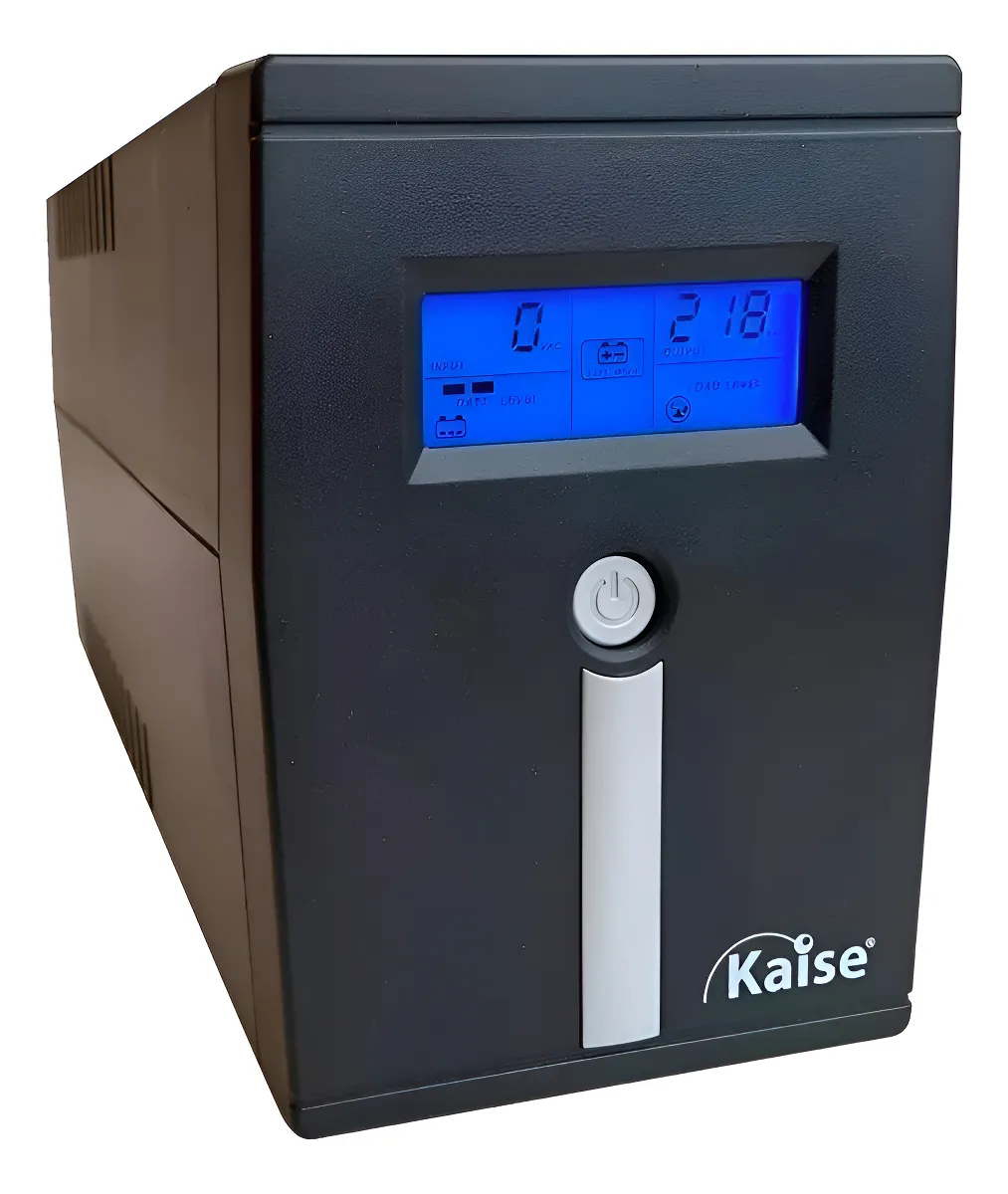 Ups Estabilizador Kaise 800va Display Lcd 4 Salidas Modem