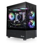 Gabinete Mini Tower Thermaltake View 170TG Vidrio Templado 3 Fan Argb Negro - Image 7