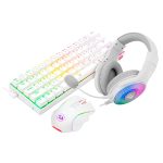 Kit Gamer Redragon Teclado y Mouse + Auricular S129W 3 En 1 - Image 3