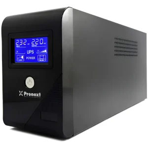 Ups Estabilizador 1000va Display Software Negro Metalico Negro